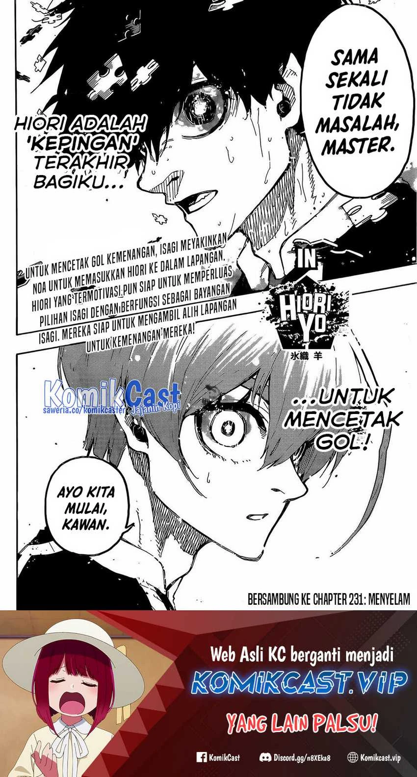 Read Blue Lock ID Manga Online
