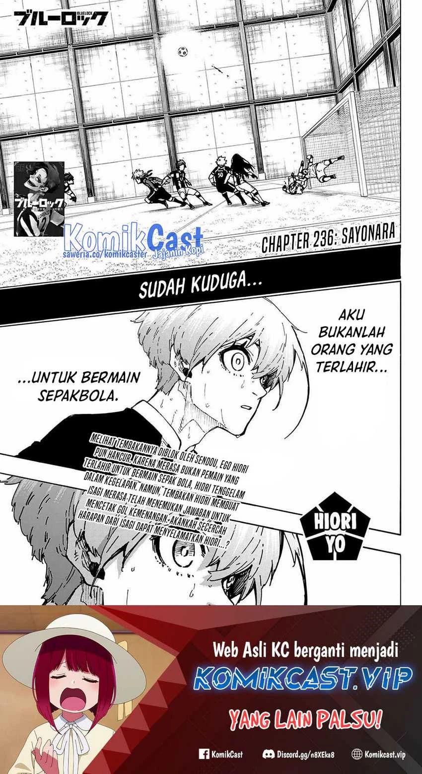 Read Blue Lock ID Manga Online