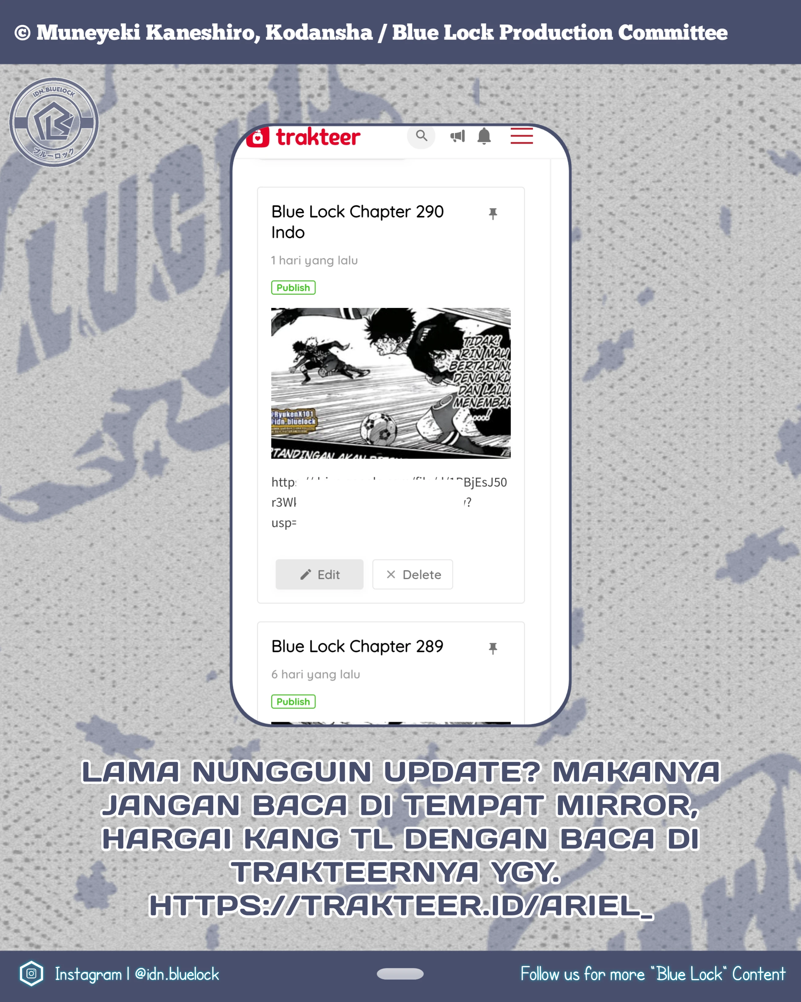 Read Blue Lock ID Manga Online