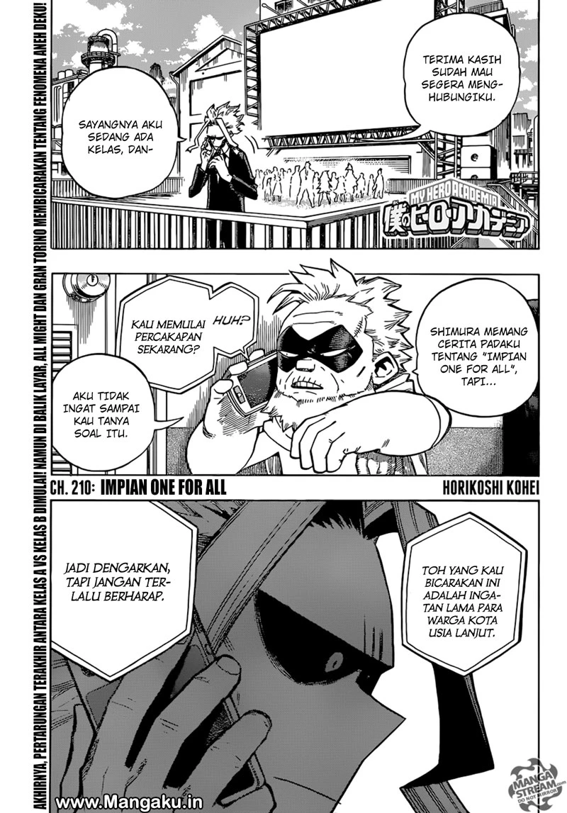 Read Boku no Hero Academia ID Manga Online