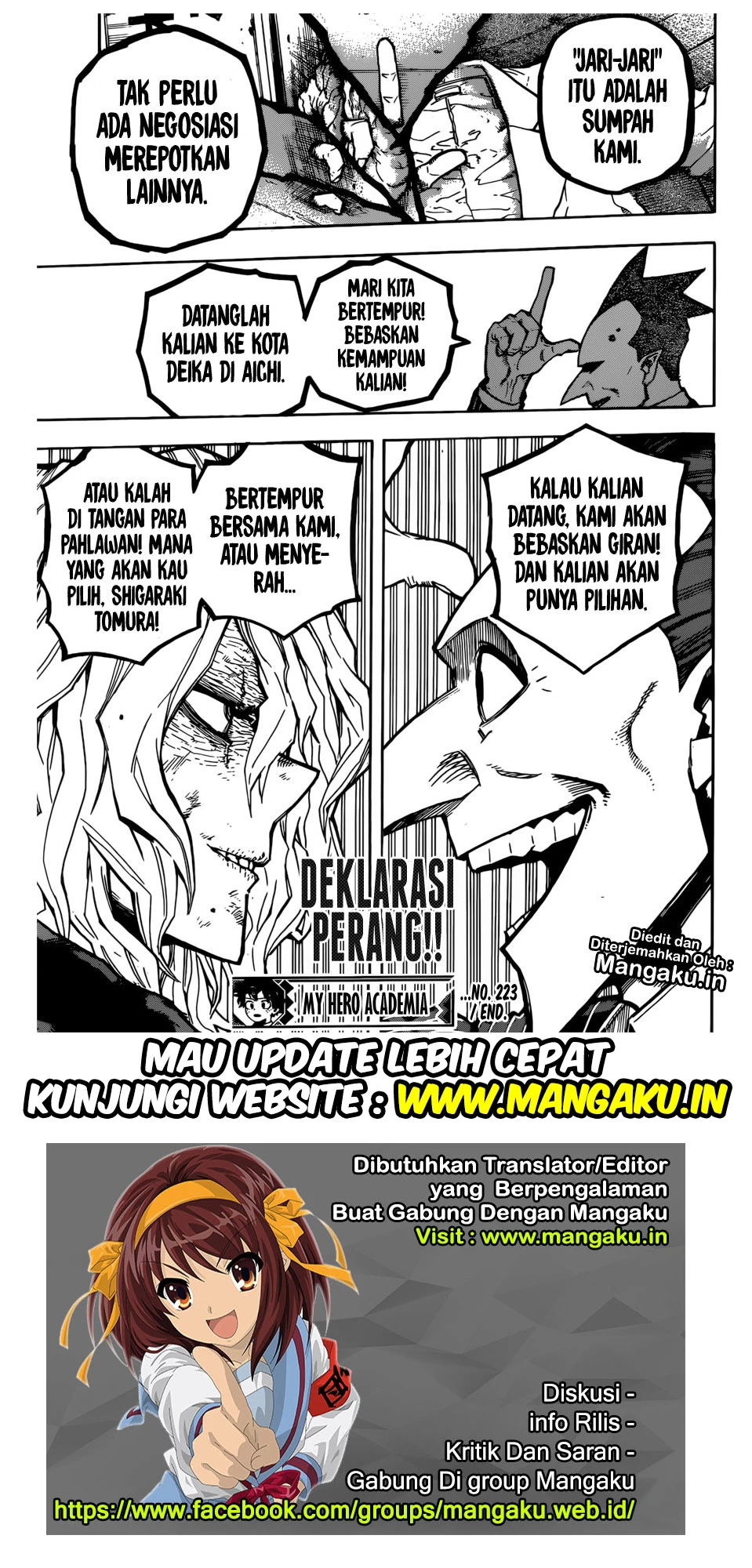 Read Boku no Hero Academia ID Manga Online