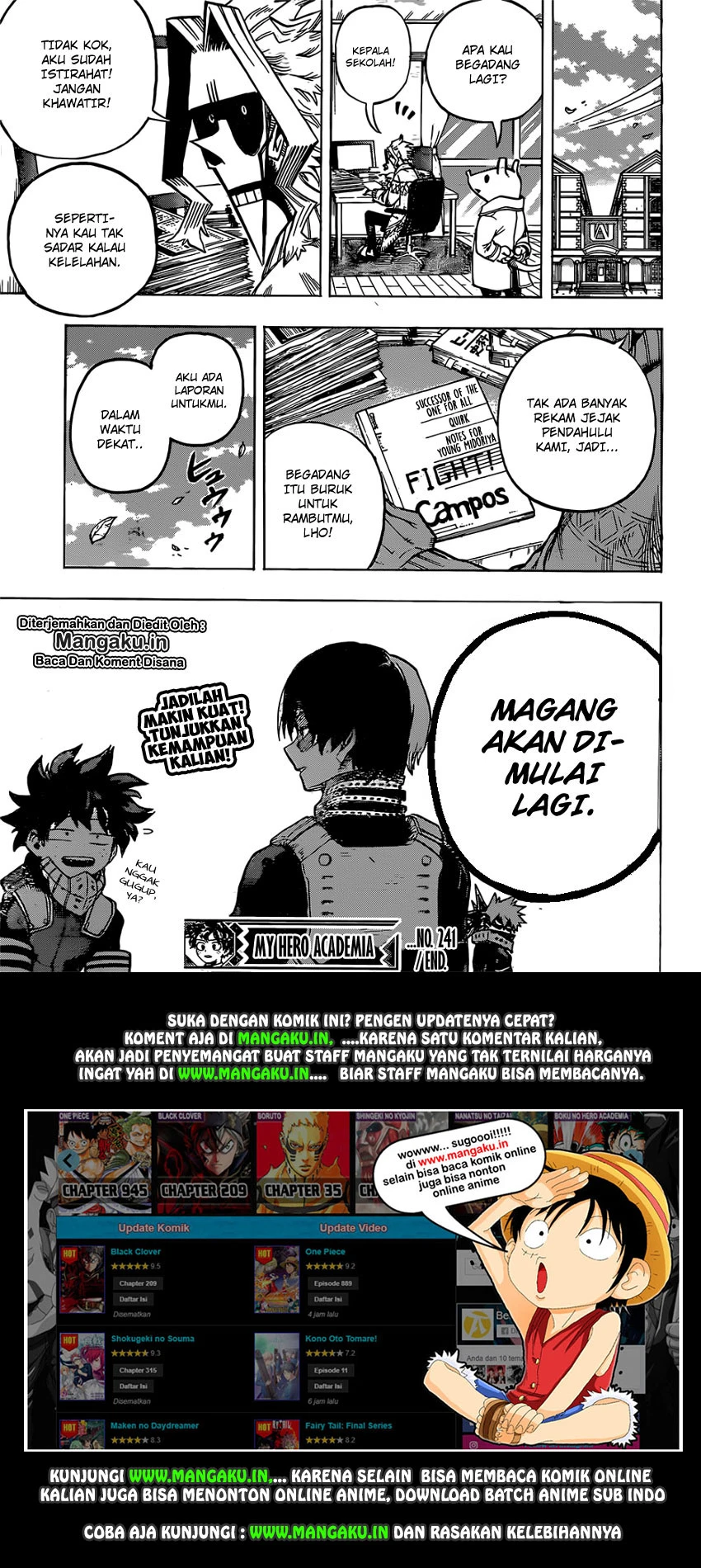 Read Boku no Hero Academia ID Manga Online