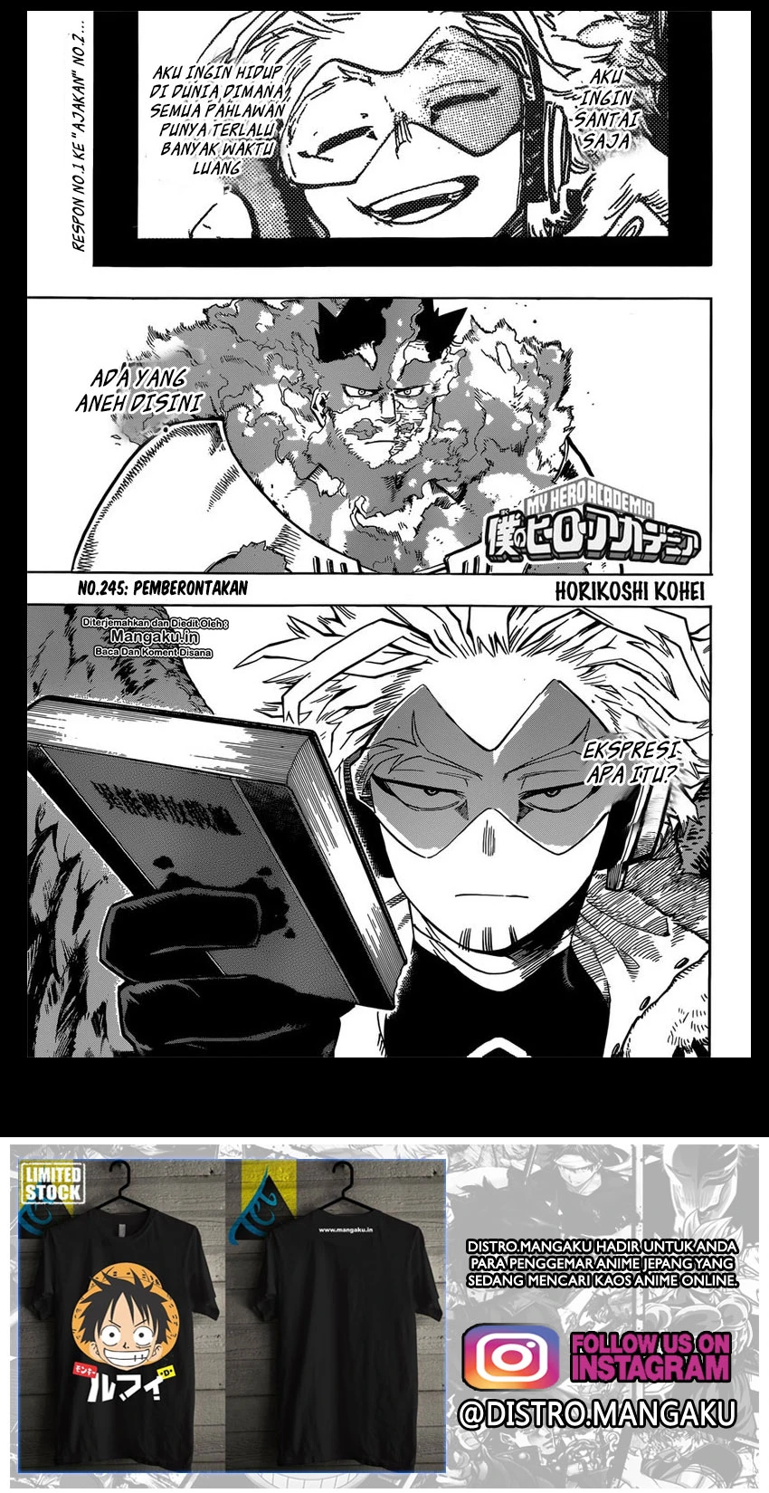 Read Boku no Hero Academia ID Manga Online