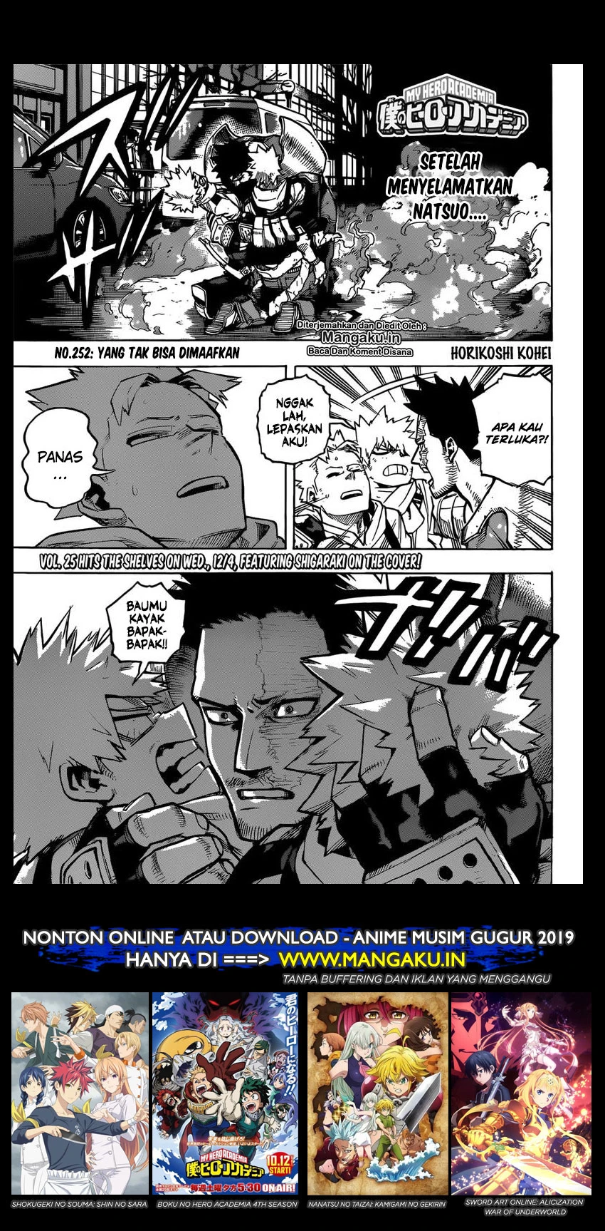 Read Boku no Hero Academia ID Manga Online