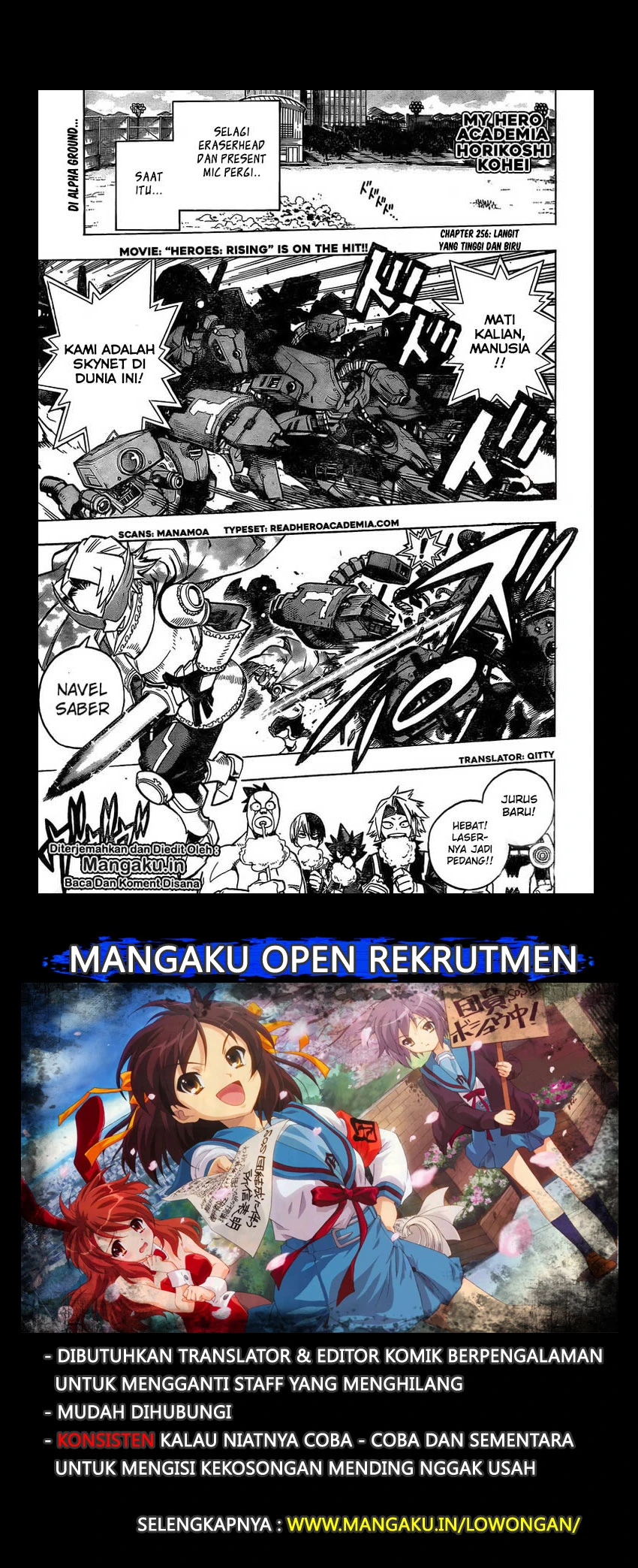 Read Boku no Hero Academia ID Manga Online