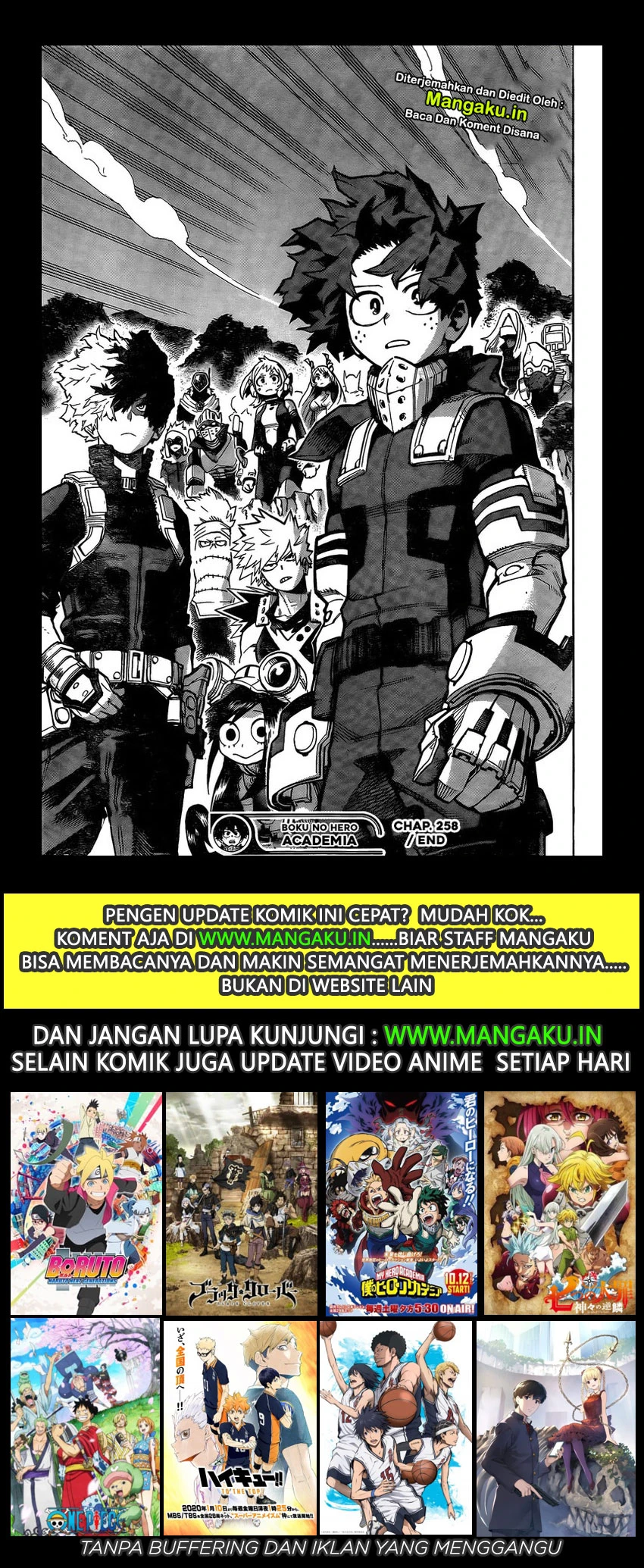Read Boku no Hero Academia ID Manga Online