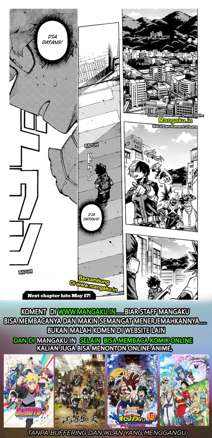 Read Boku no Hero Academia ID Manga Online