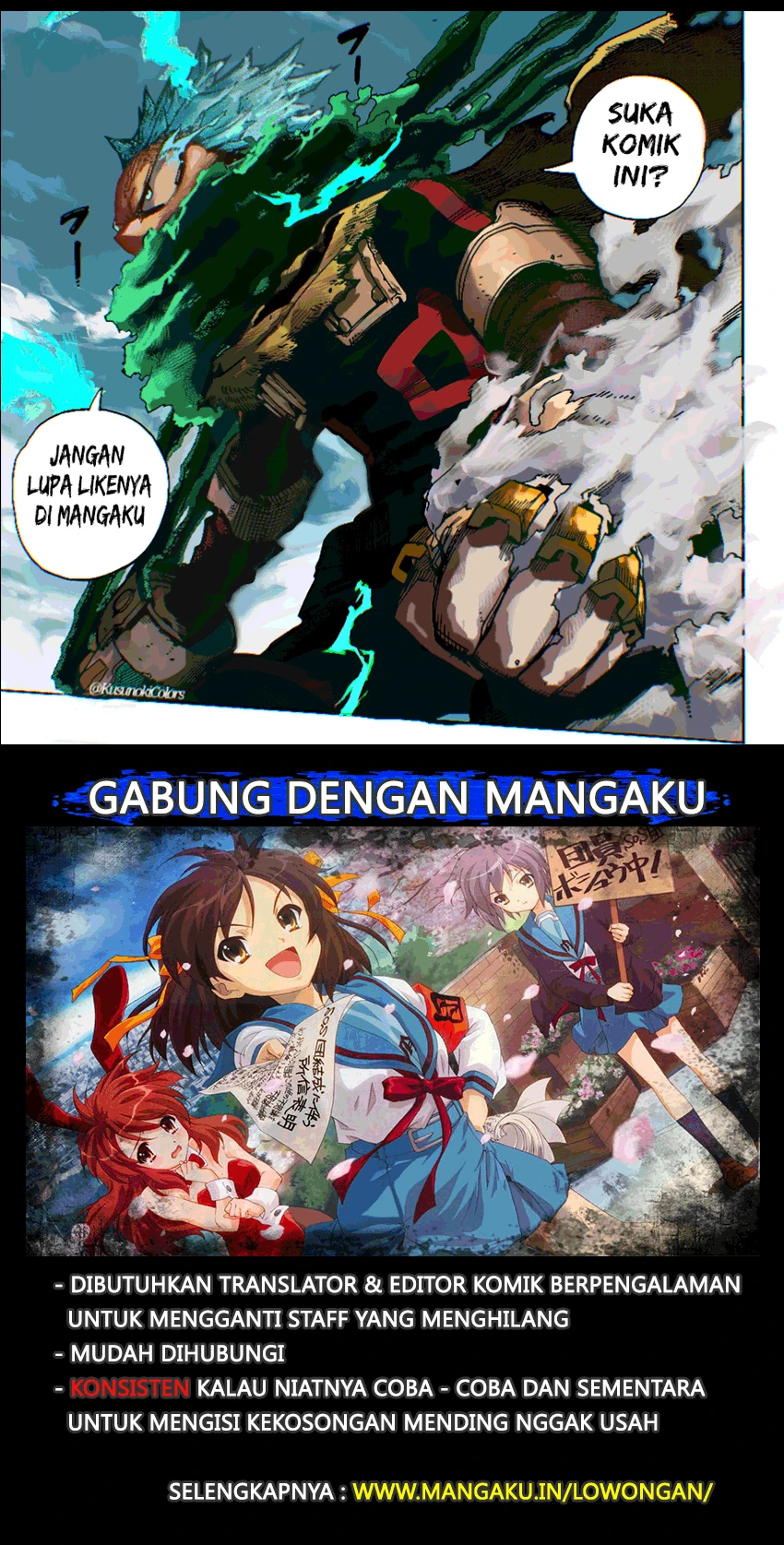 Read Boku no Hero Academia ID Manga Online