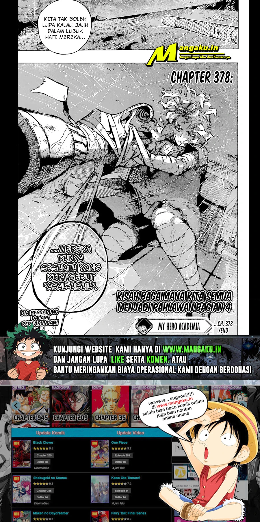 Read Boku no Hero Academia ID Manga Online