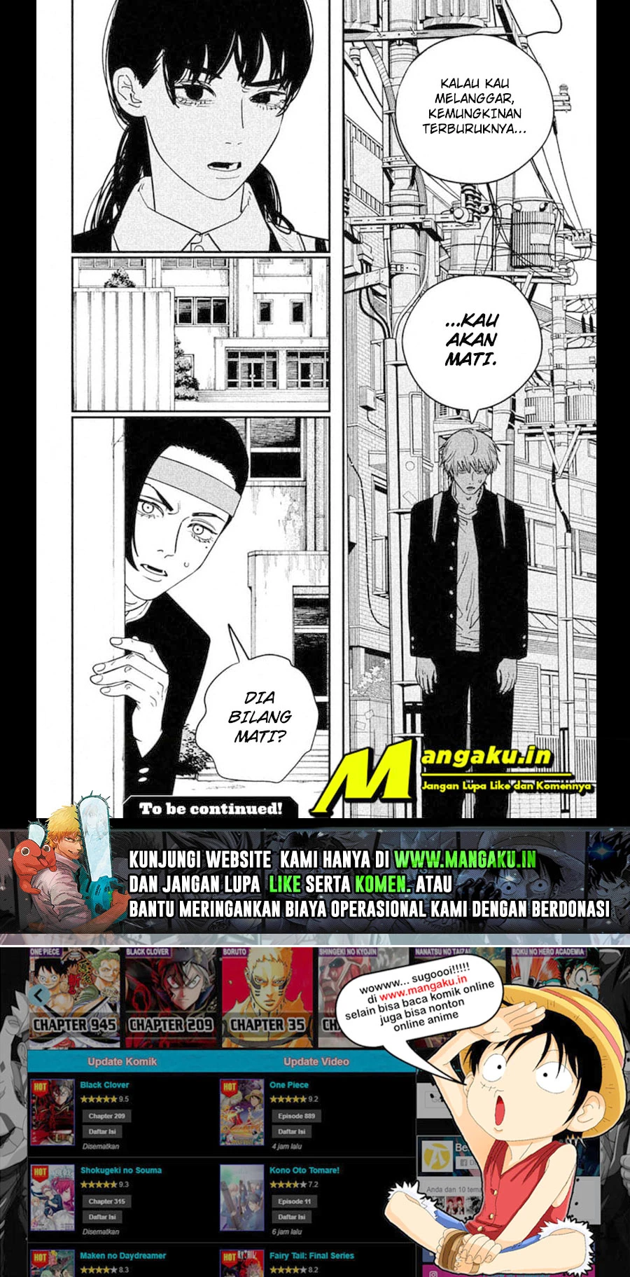 Read Chainsawman Bahasa Indonesia ID Manga Online