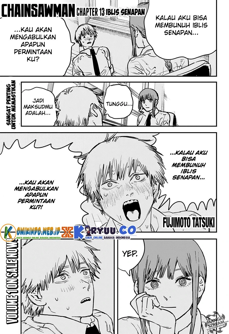 Read Chainsawman Bahasa Indonesia ID Manga Online