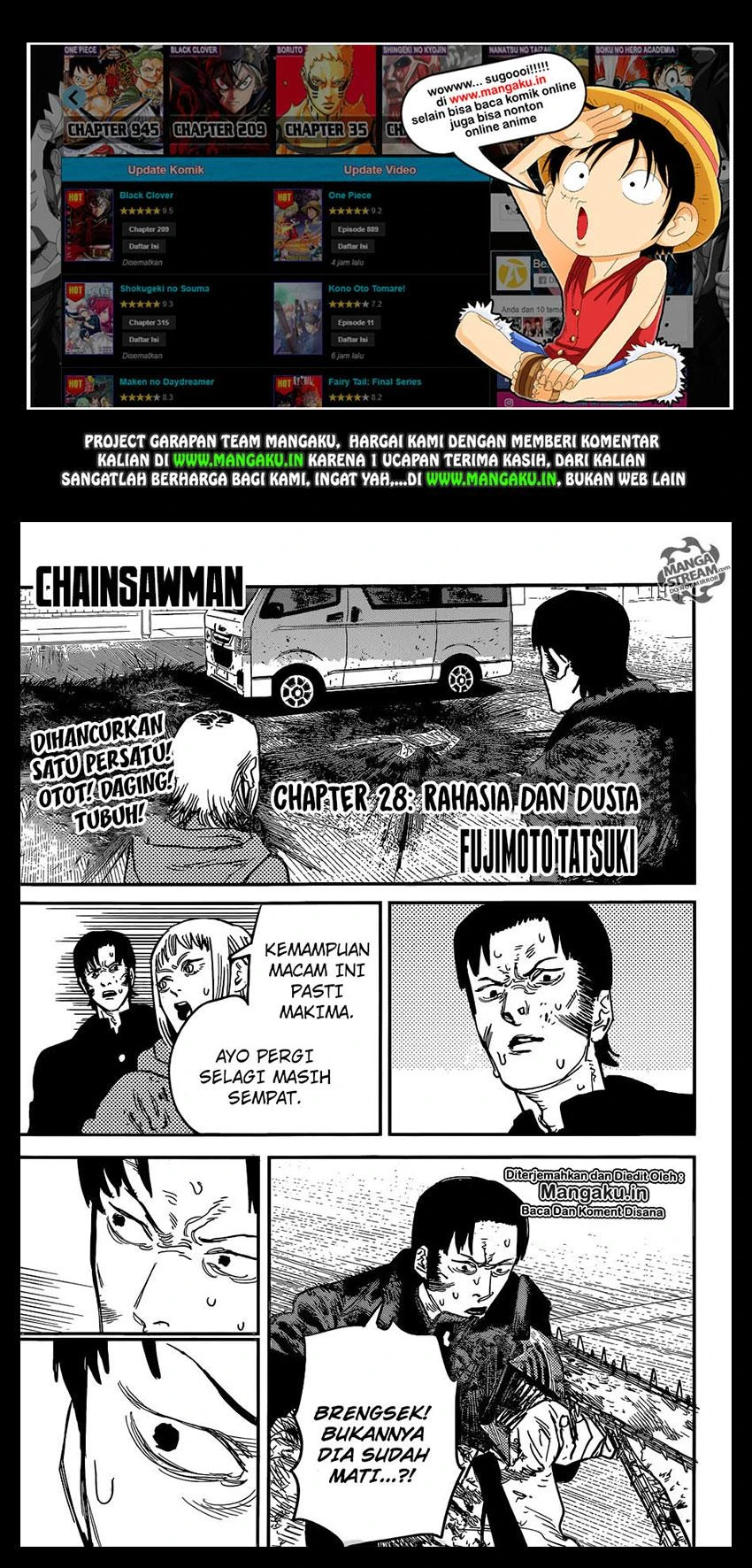 Read Chainsawman Bahasa Indonesia ID Manga Online