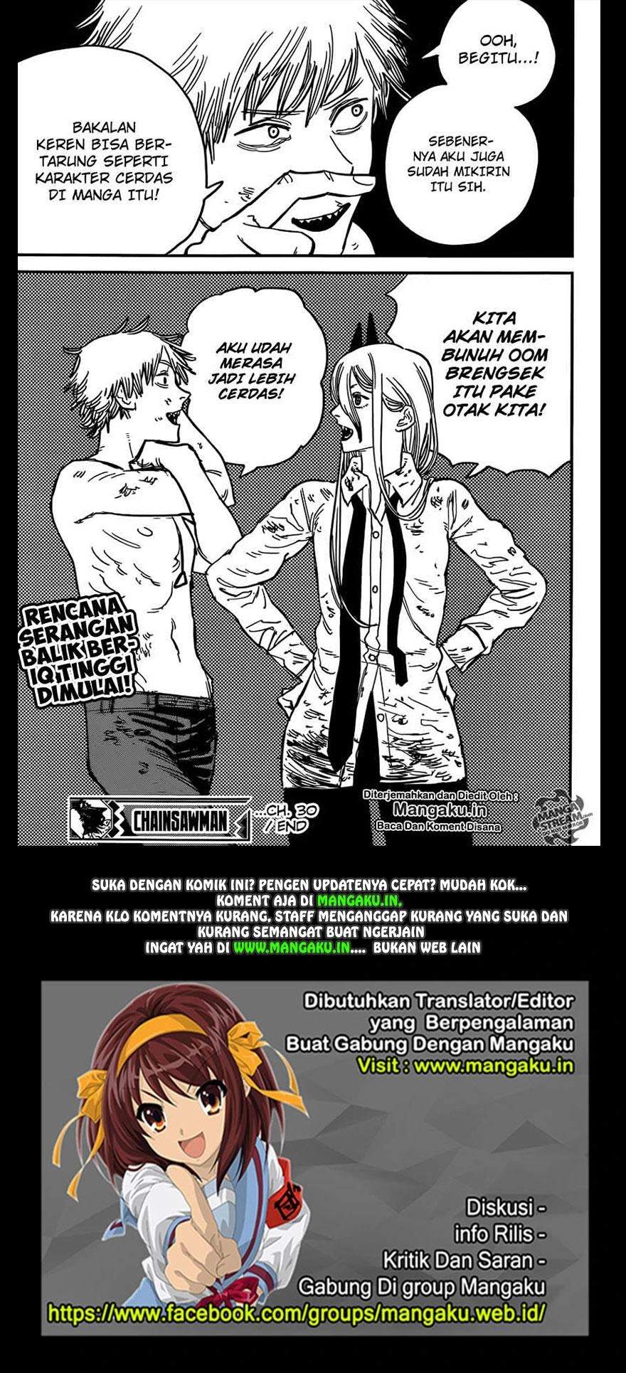 Read Chainsawman Bahasa Indonesia ID Manga Online