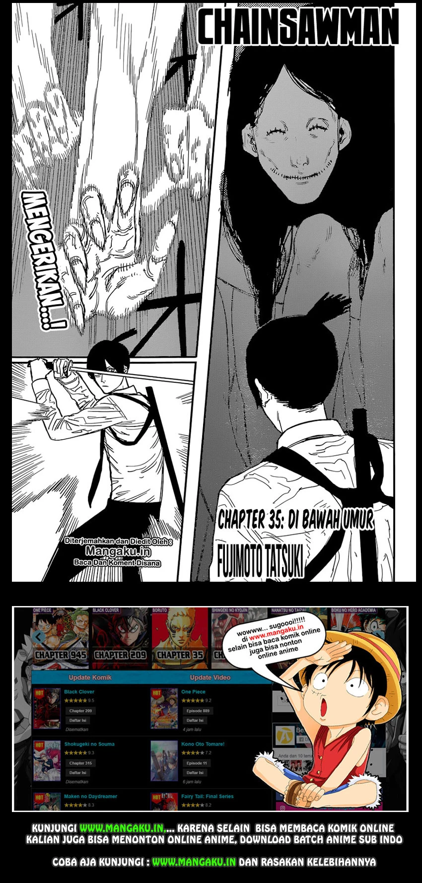 Read Chainsawman Bahasa Indonesia ID Manga Online