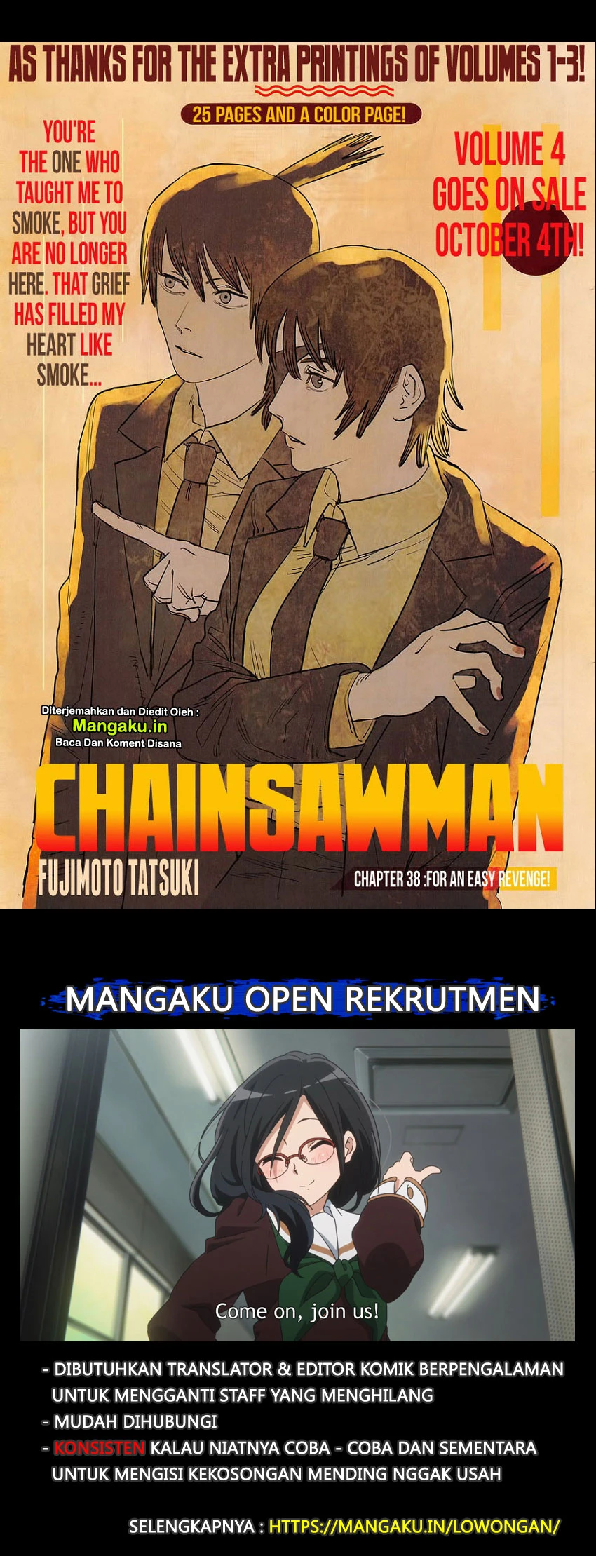 Read Chainsawman Bahasa Indonesia ID Manga Online