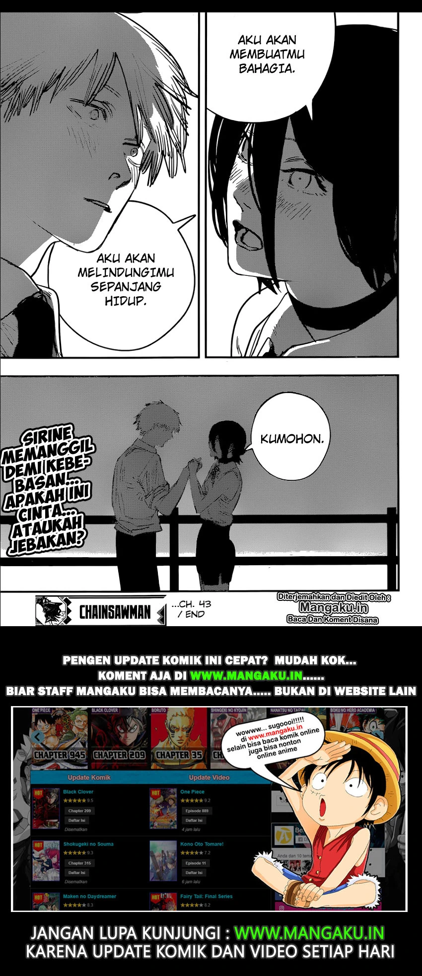 Read Chainsawman Bahasa Indonesia ID Manga Online