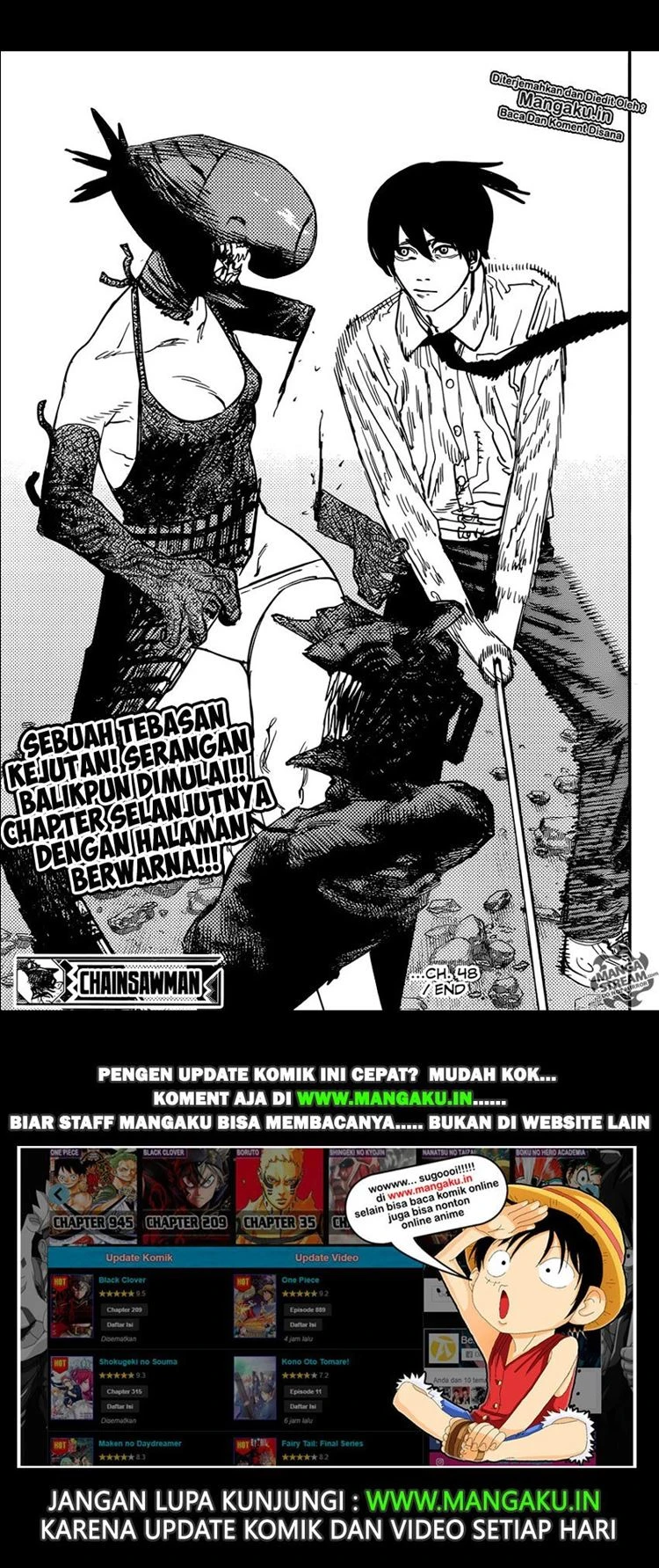 Read Chainsawman Bahasa Indonesia ID Manga Online