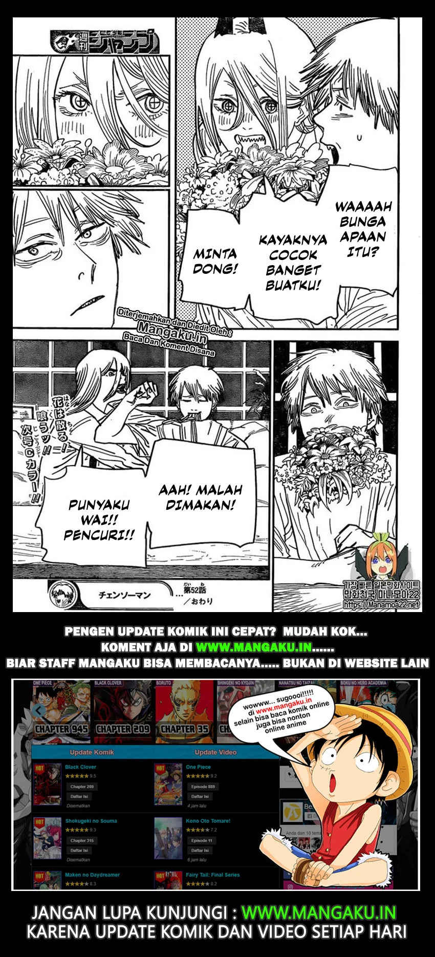 Read Chainsawman Bahasa Indonesia ID Manga Online