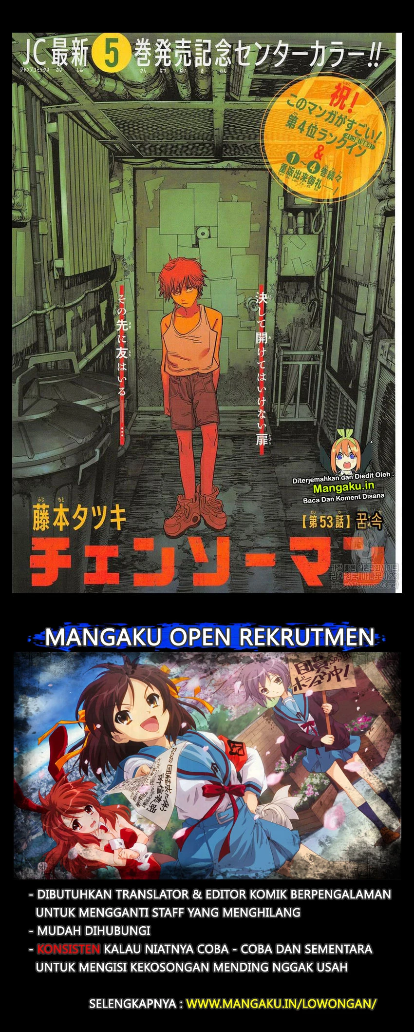 Read Chainsawman Bahasa Indonesia ID Manga Online