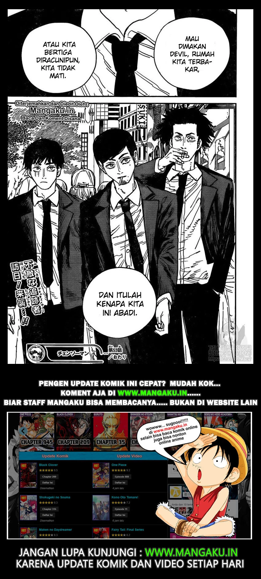 Read Chainsawman Bahasa Indonesia ID Manga Online