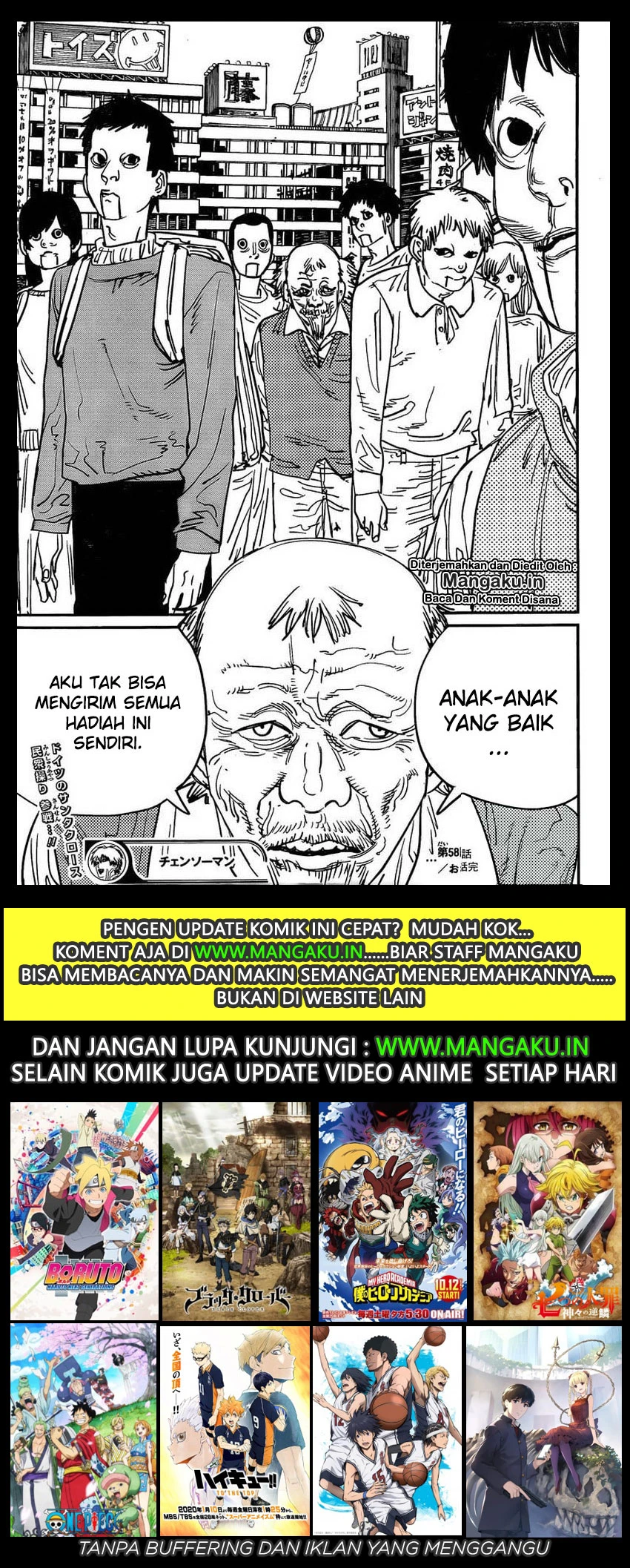 Read Chainsawman Bahasa Indonesia ID Manga Online