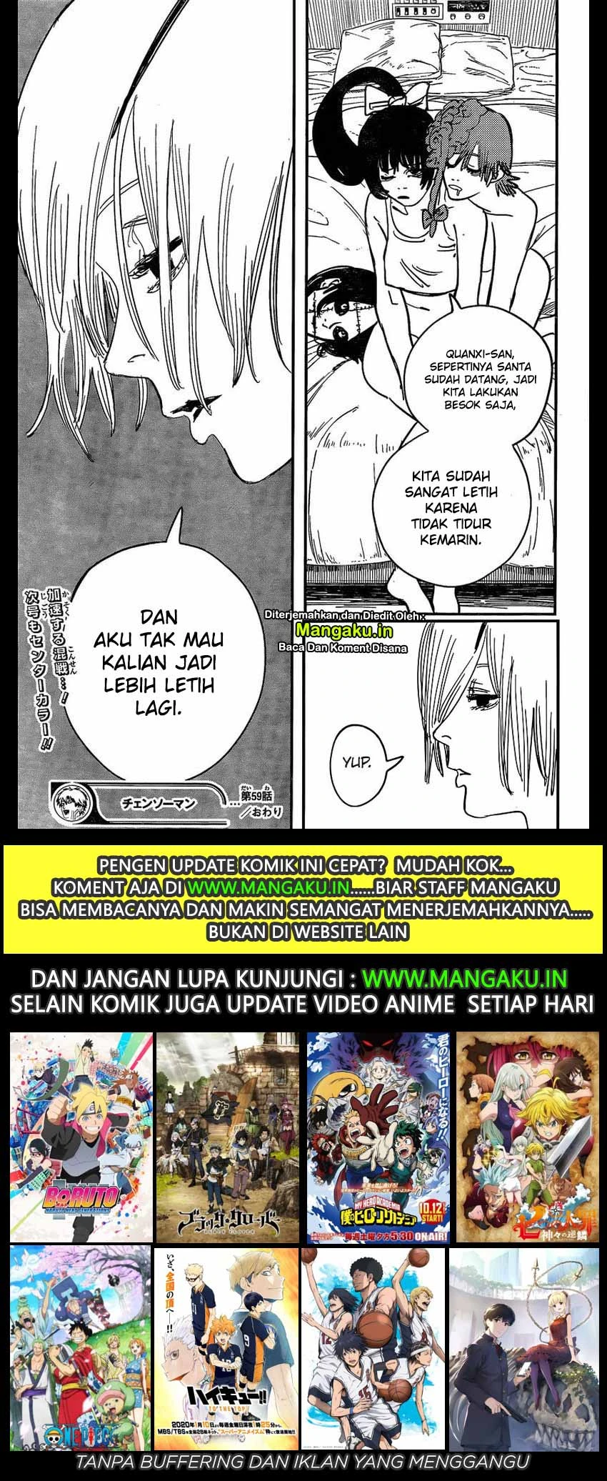 Read Chainsawman Bahasa Indonesia ID Manga Online
