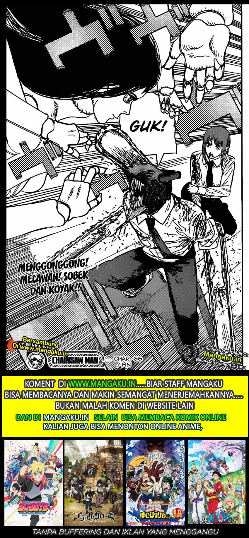 Read Chainsawman Bahasa Indonesia ID Manga Online