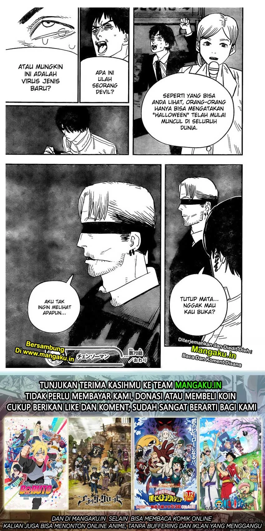 Read Chainsawman Bahasa Indonesia ID Manga Online