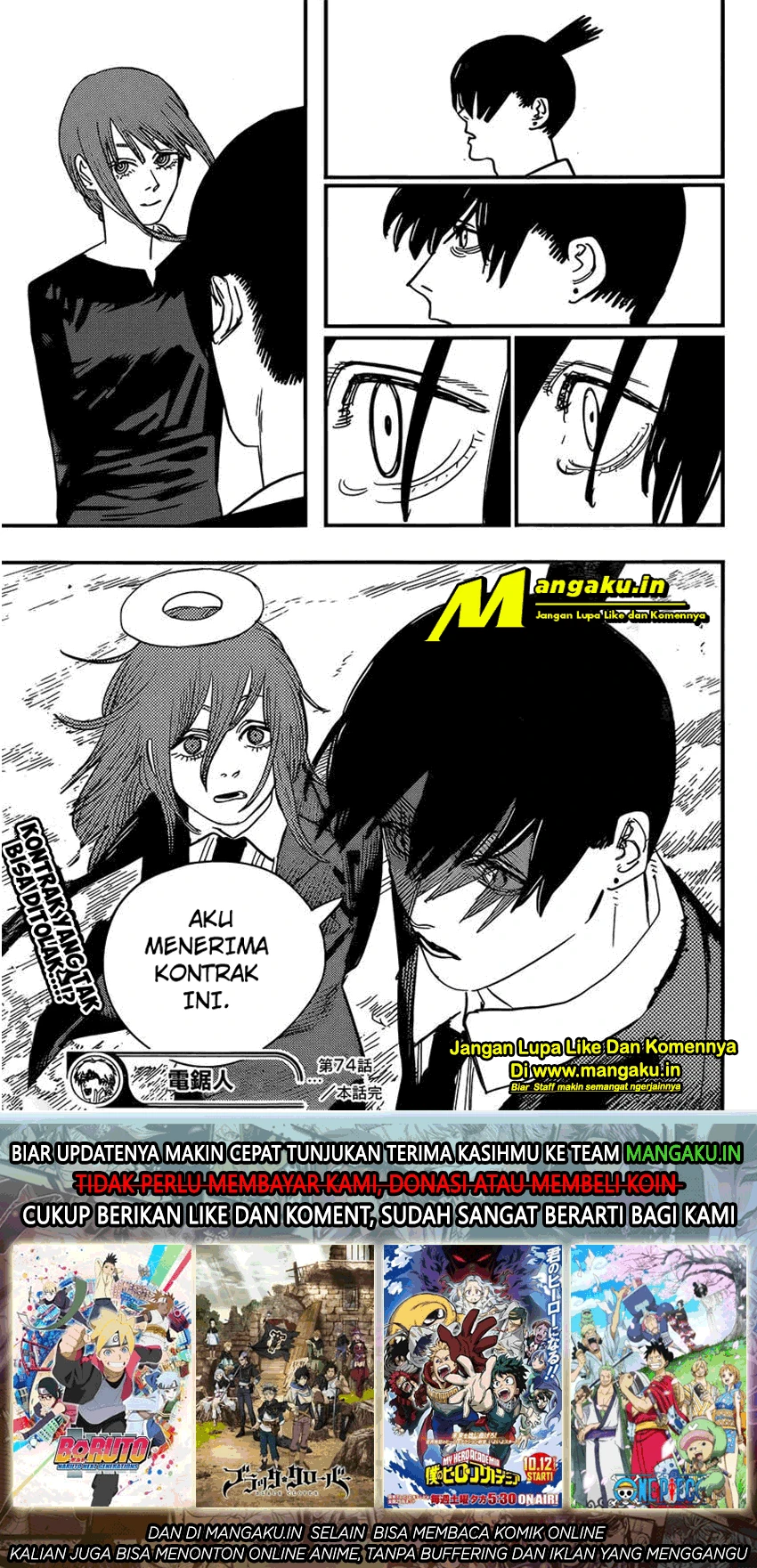 Read Chainsawman Bahasa Indonesia ID Manga Online