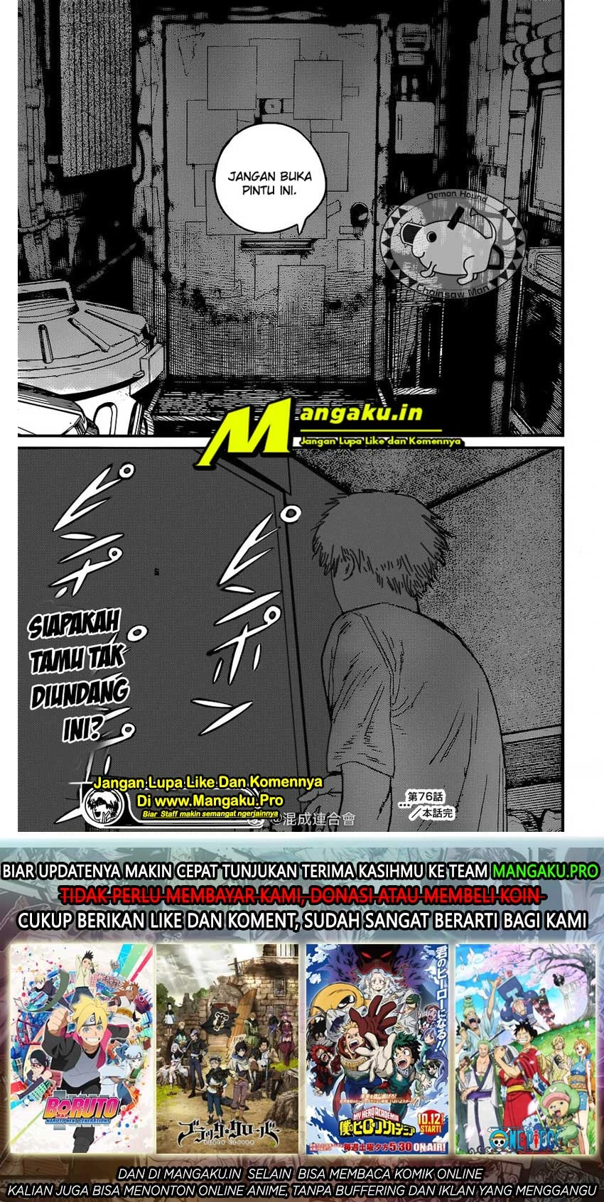 Read Chainsawman Bahasa Indonesia ID Manga Online
