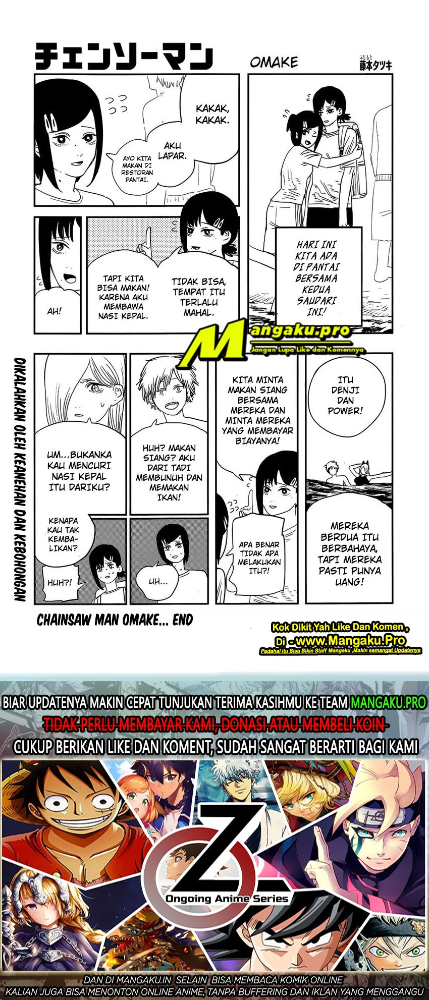 Read Chainsawman Bahasa Indonesia ID Manga Online