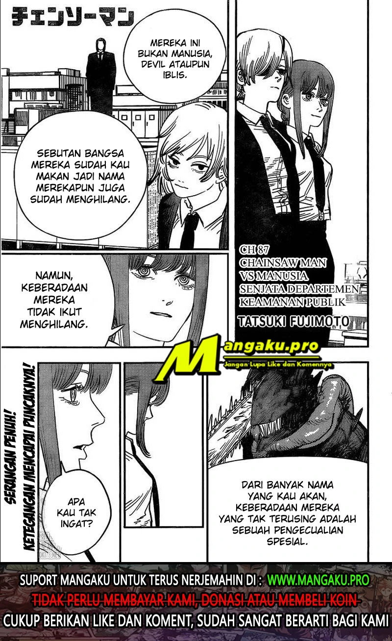 Read Chainsawman Bahasa Indonesia ID Manga Online