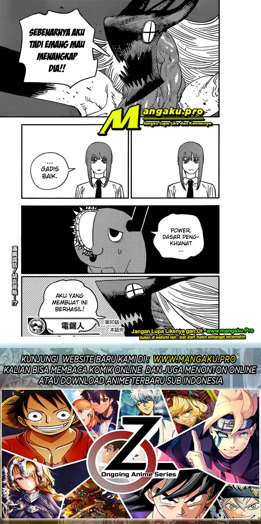 Read Chainsawman Bahasa Indonesia ID Manga Online