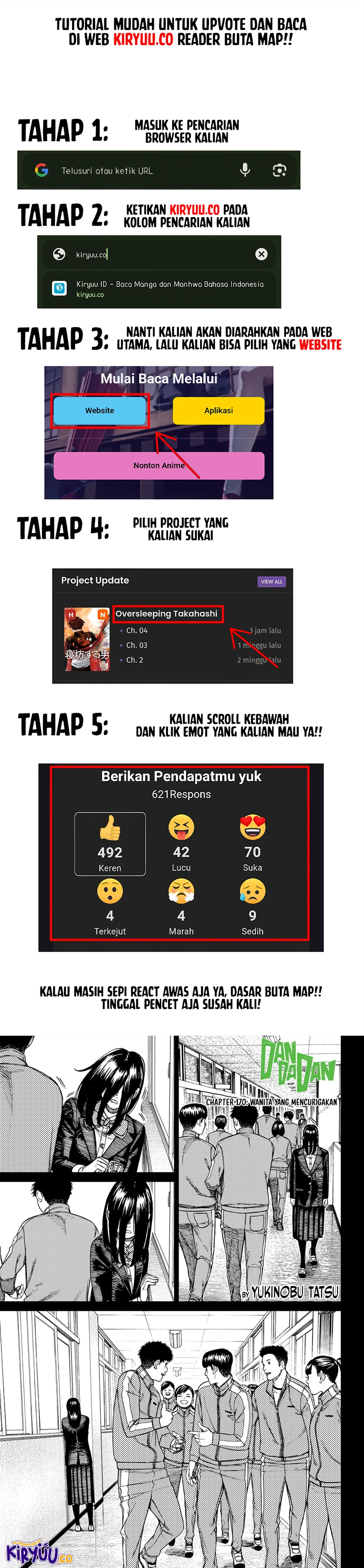 Read DANDADAN Bahasa Indonesia ID Manga Online