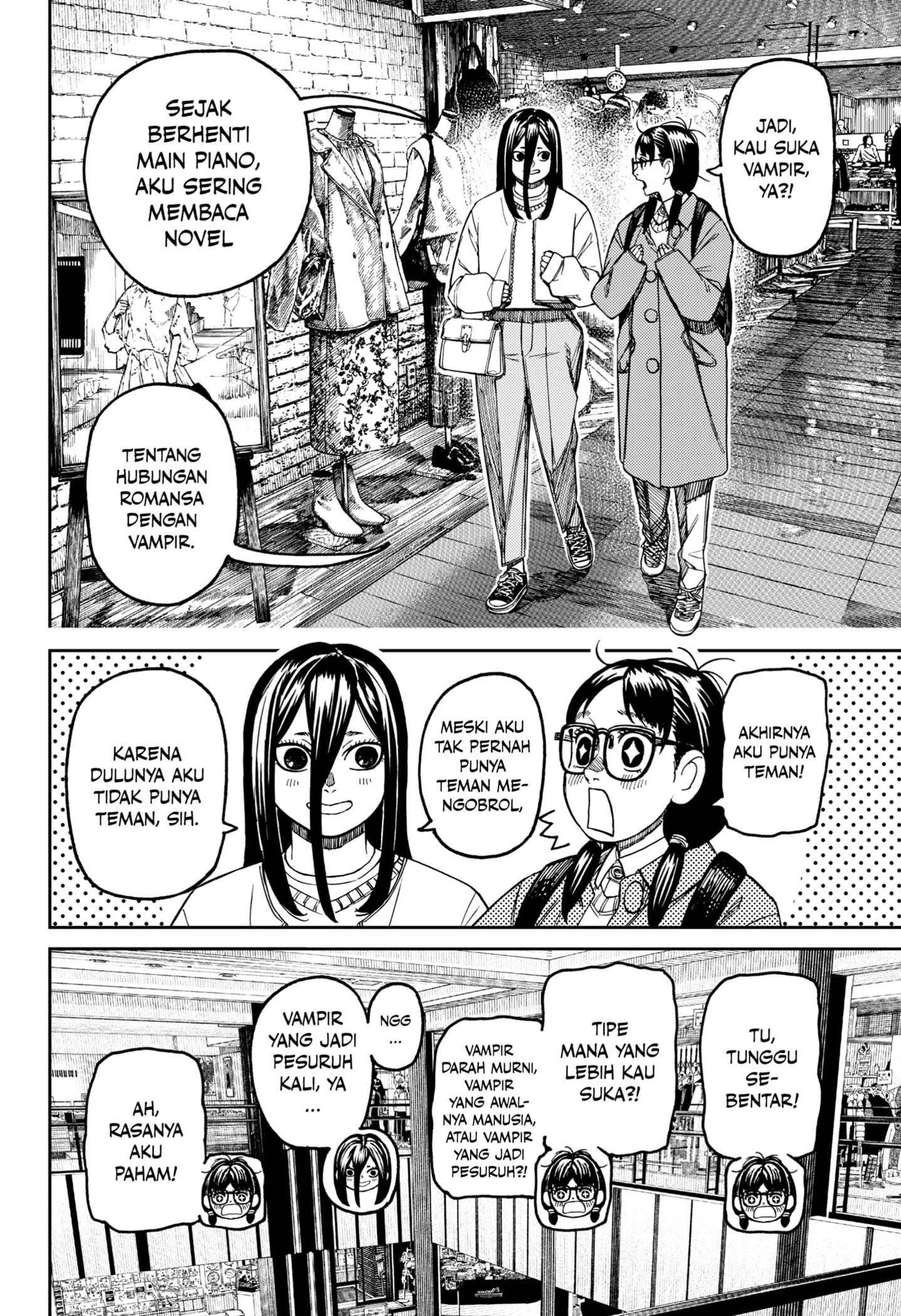 Read DANDADAN Bahasa Indonesia ID Manga Online