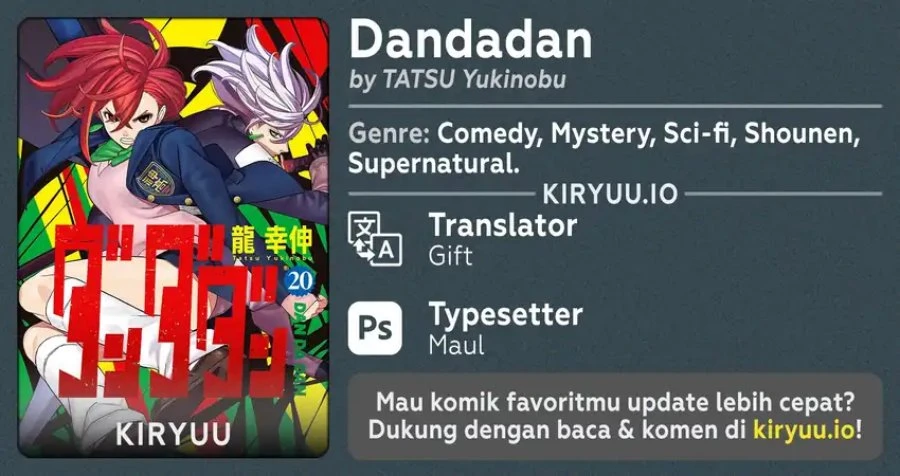 Read DANDADAN Bahasa Indonesia ID Manga Online