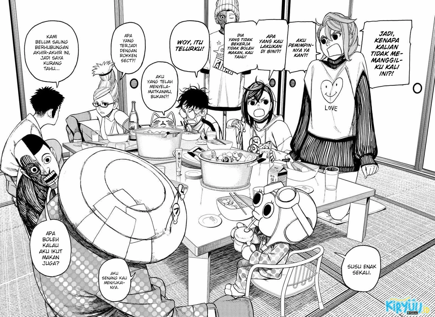 Read DANDADAN Bahasa Indonesia ID Manga Online