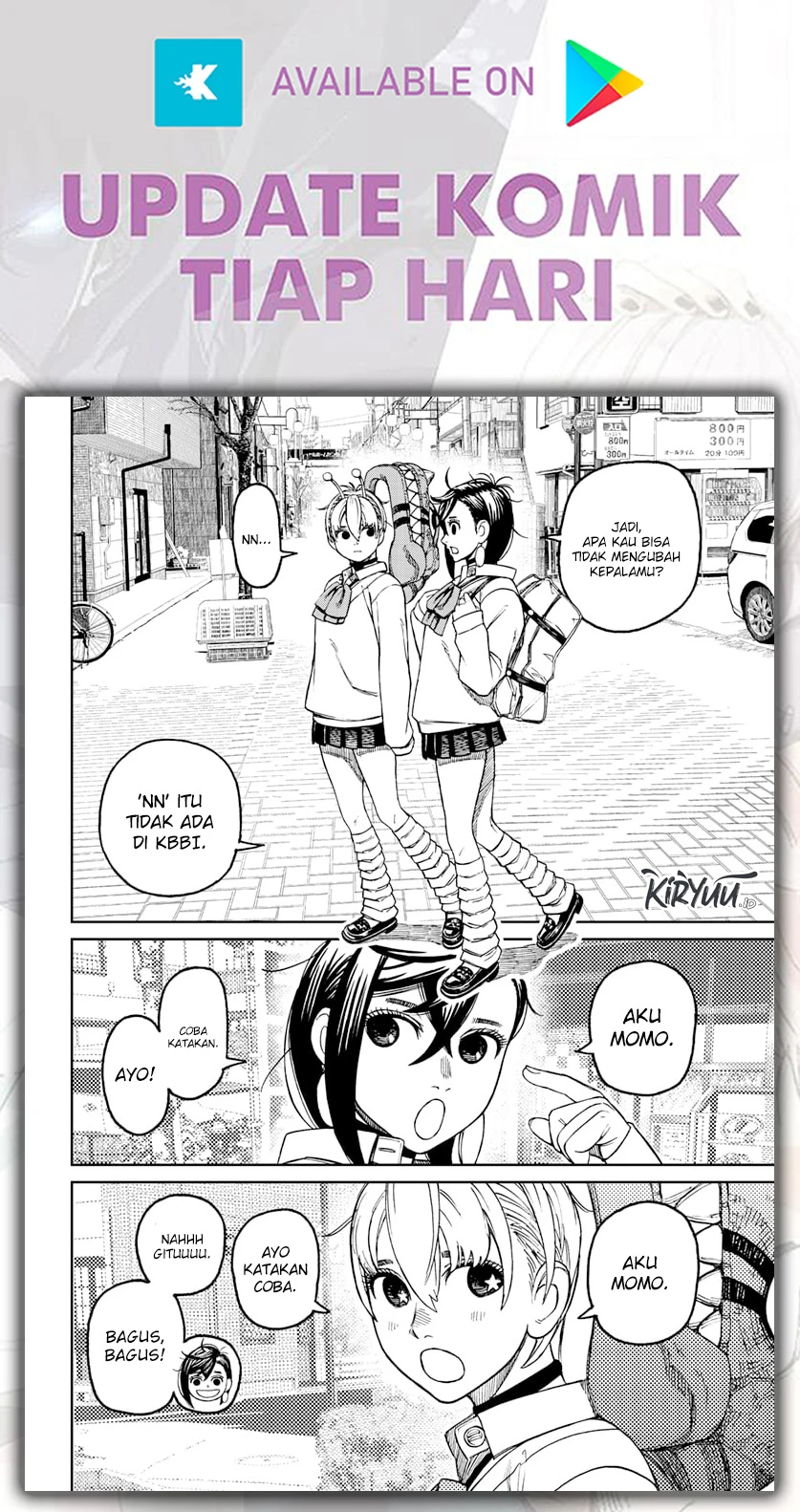 Read DANDADAN Bahasa Indonesia ID Manga Online
