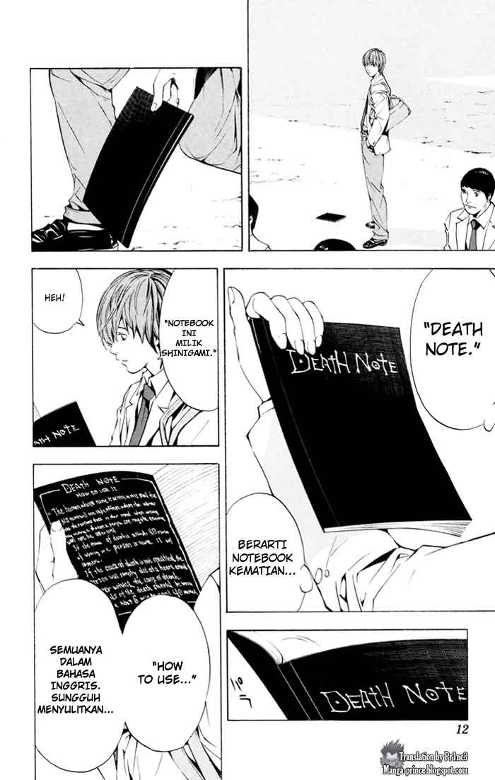 Read Death Note Bahasa Indonesia ID Manga Online