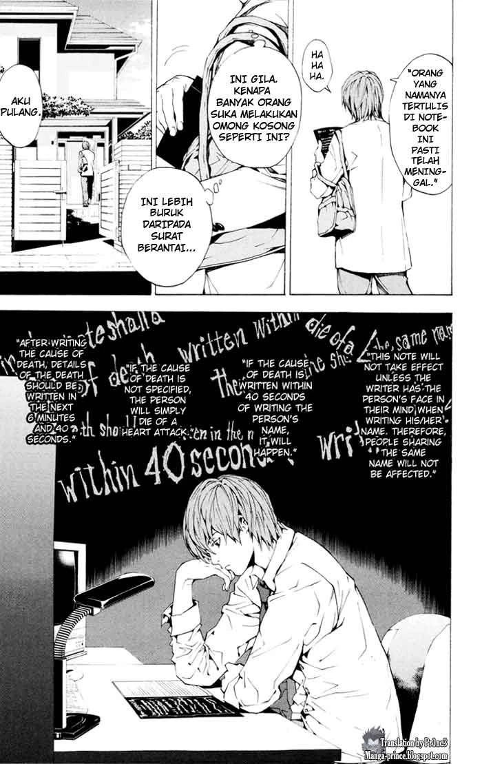 Read Death Note Bahasa Indonesia ID Manga Online