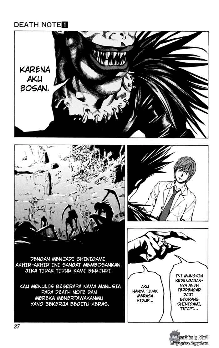 Read Death Note Bahasa Indonesia ID Manga Online