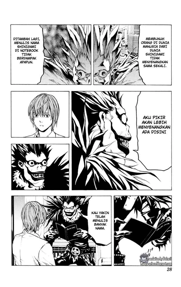 Read Death Note Bahasa Indonesia ID Manga Online