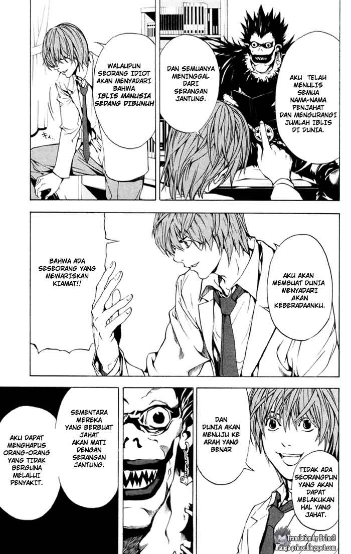 Read Death Note Bahasa Indonesia ID Manga Online