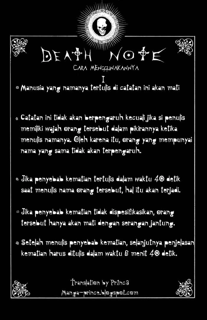 Read Death Note Bahasa Indonesia ID Manga Online