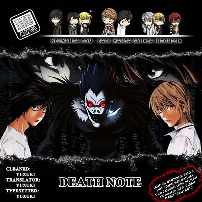 Read Death Note Bahasa Indonesia ID Manga Online