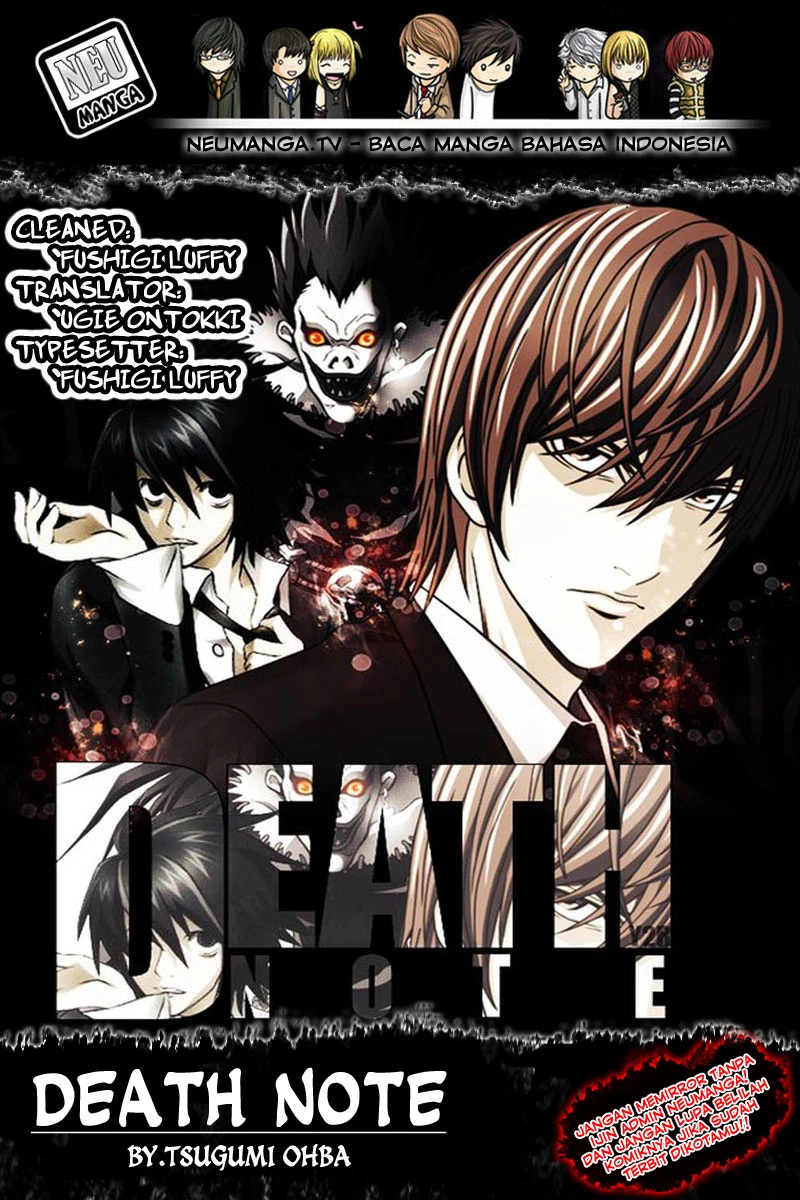 Read Death Note Bahasa Indonesia ID Manga Online