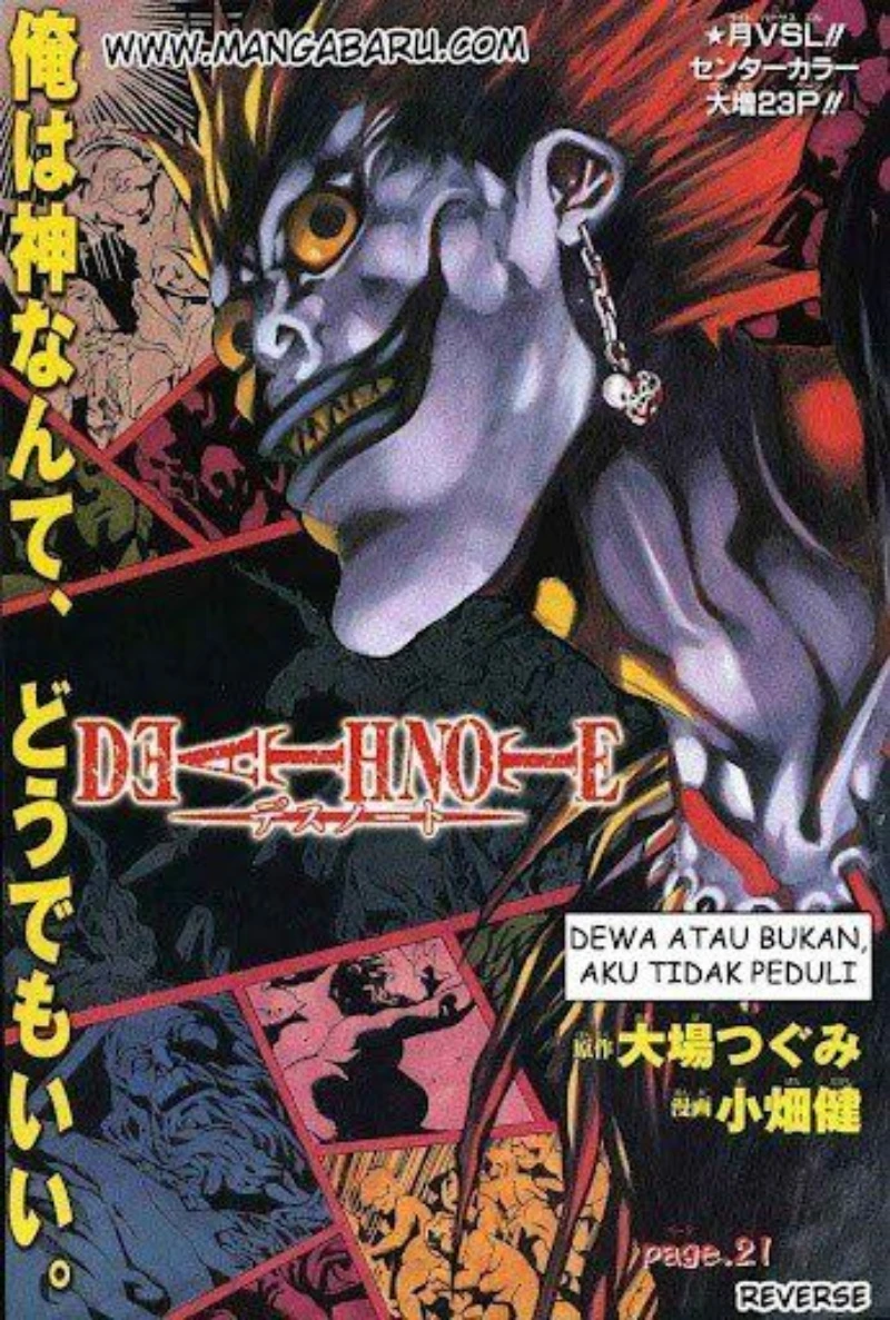 Read Death Note Bahasa Indonesia ID Manga Online
