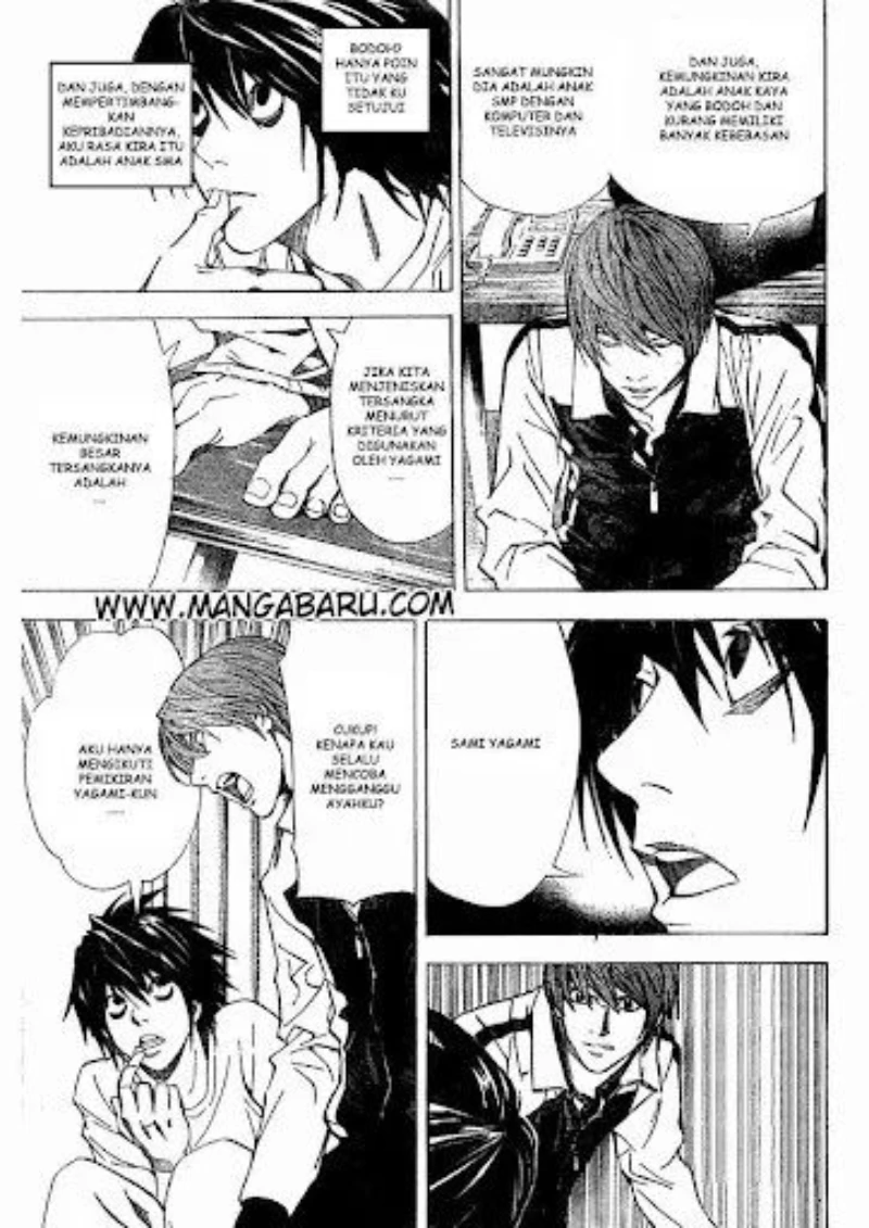 Read Death Note Bahasa Indonesia ID Manga Online