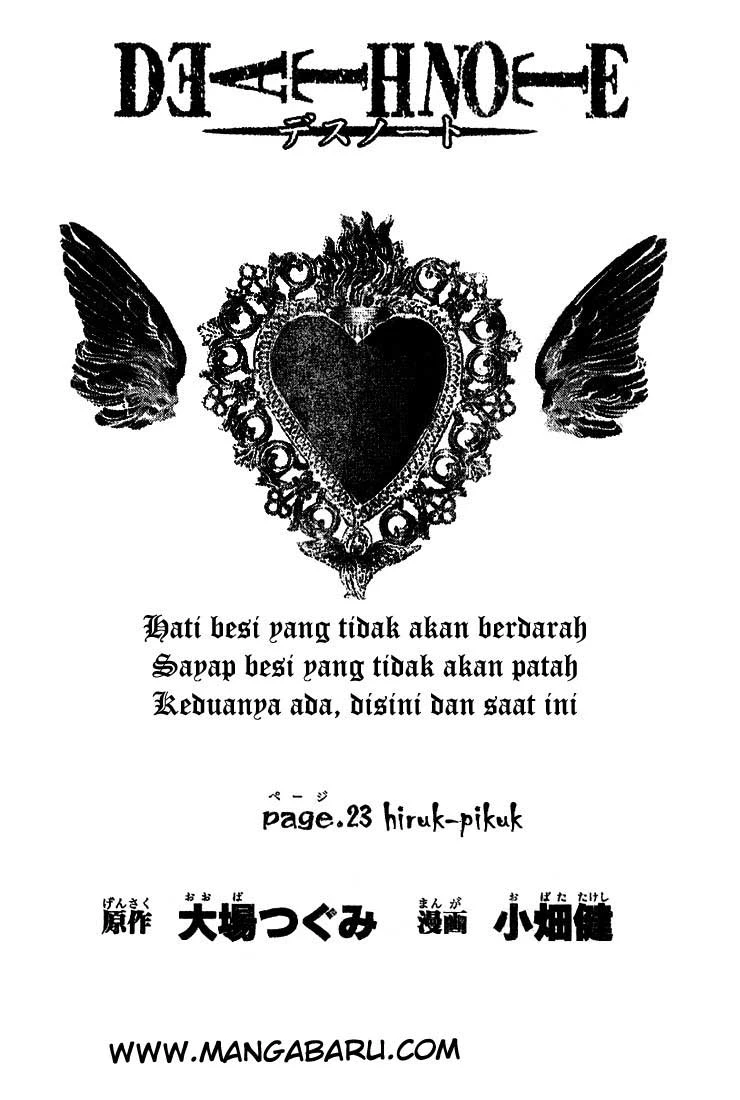 Read Death Note Bahasa Indonesia ID Manga Online