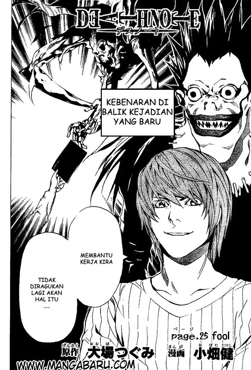 Read Death Note Bahasa Indonesia ID Manga Online